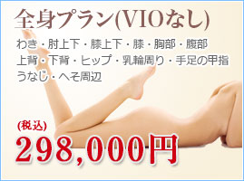 全身プランVIOなし